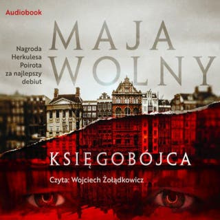Księgobójca – okładka audiobooka, autor Maja Wolny
