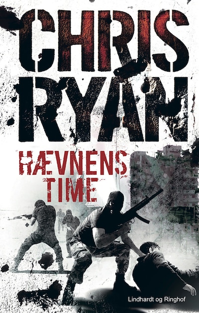 Hævnens time – omslag til lydbogen af Chris Ryan