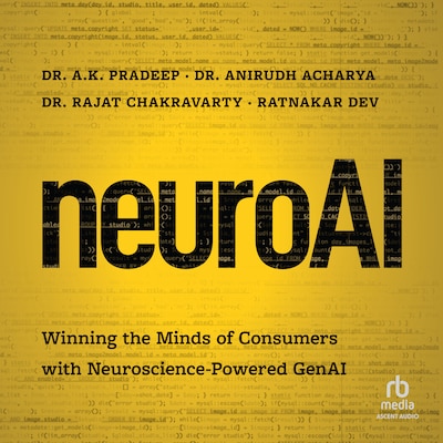 NeuroAI – omslag til lydbogen af A.K. Pradeep, Anirudh Acharya, Rajat Chakravarty