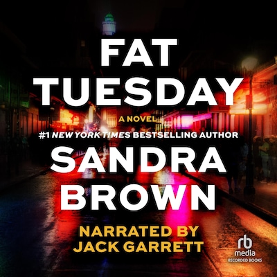 Fat Tuesday – omslag til lydbogen af Sandra Brown
