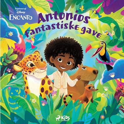Encanto - Antonios fantastiske gave – omslag til lydbogen af Disney