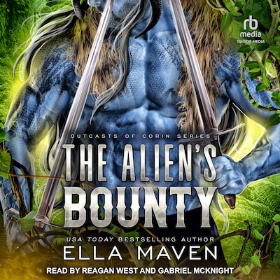 The Alien’s Bounty – omslag til lydbogen af Ella Maven