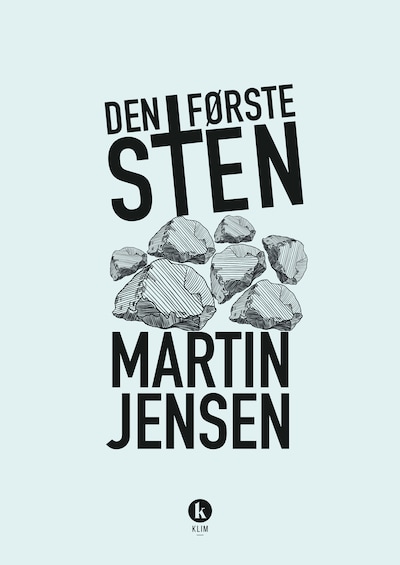 Den første sten – omslag til lydbogen af Martin Jensen
