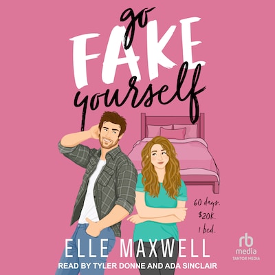 Go Fake Yourself – omslag til lydbogen af Elle Maxwell