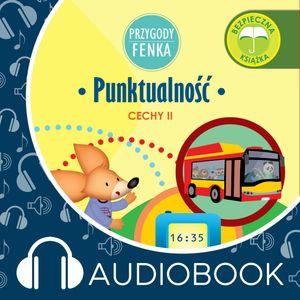 Przygody Fenka. Punktualność – okładka audiobooka, autor Dominika Gałka