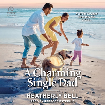 A Charming Single Dad – omslag til lydbogen af Heatherly Bell