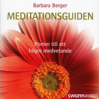 Meditationsguiden: Porten till ett högre medvetande – omslag till ljudboken av Barbara Berger