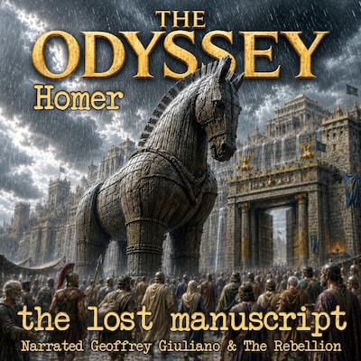 The Odyssey – omslag til lydbogen af Homer