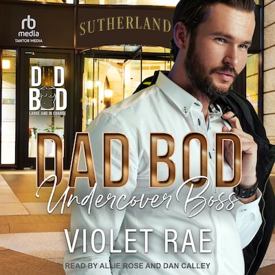 Dad Bod Undercover Boss – omslag til lydbogen af Violet Rae