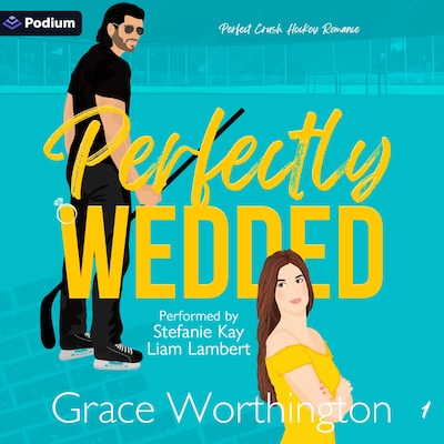 Perfectly Wedded – omslag til lydbogen af Grace Worthington