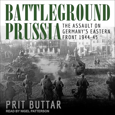 Battleground Prussia – omslag til lydbogen af Prit Buttar