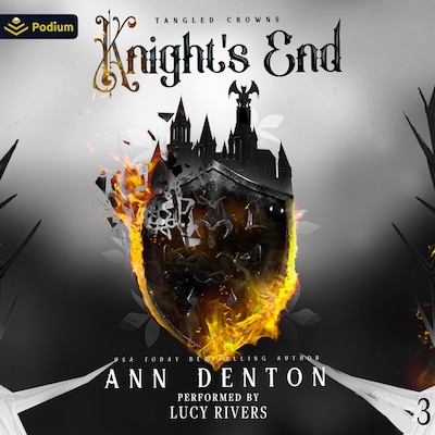 Knight's End – omslag til lydbogen af Ann Denton