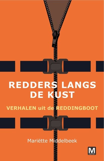 Redders langs de kust – omslag van het luisterboek van Mariette Middelbeek