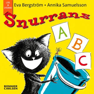 Snurrans ABC – omslag till ljudboken av Annika Samuelsson,Eva Bergström
