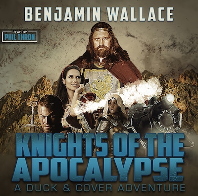 Knights of the Apocalypse – omslag til lydbogen af Benjamin Wallace