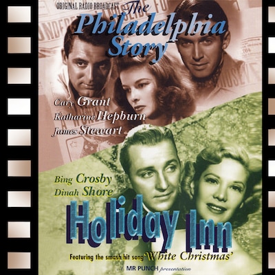 The Philadelphia Story & Holiday Inn – omslag til lydbogen af Mr Punch Audiobooks