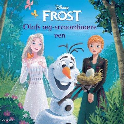 Frost - Olafs æg-straordinære ven – omslag til lydbogen af Disney