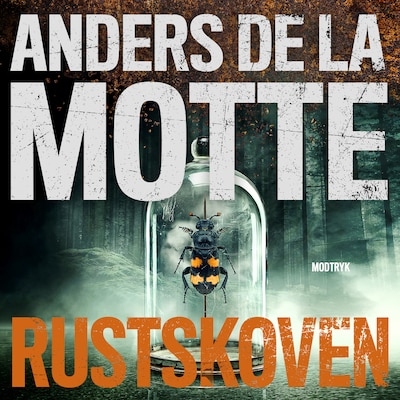 Rustskoven – omslag til lydbogen af Anders de la Motte
