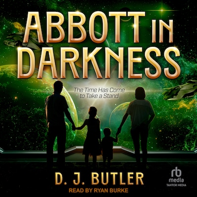 Abbott in Darkness – omslag til lydbogen af D.J. Butler