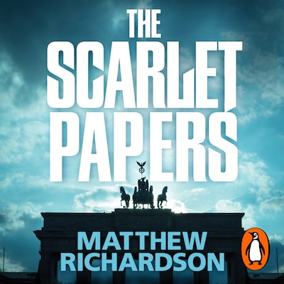 The Scarlet Papers – omslag til lydbogen af Matthew Richardson