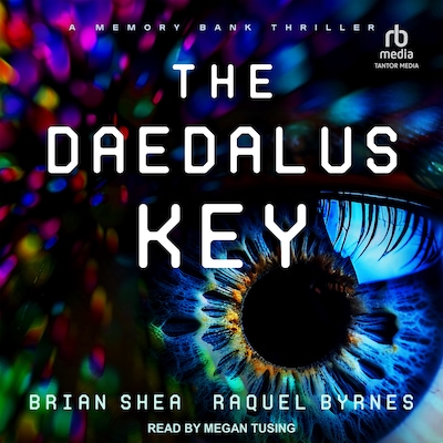 The Daedalus Key – omslag til lydbogen af Brian Shea, Raquel Byrnes