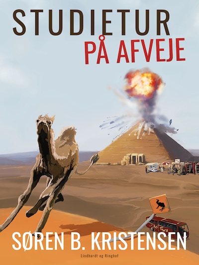 Studietur på afveje – omslag til lydbogen af Søren B. Kristensen