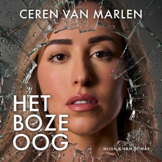 Het boze oog – omslag van het luisterboek van Ceren van Marlen
