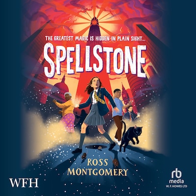 Spellstone – omslag til lydbogen af Ross Montgomery