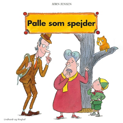 Palle som spejder – omslag til lydbogen af Jørn Jensen