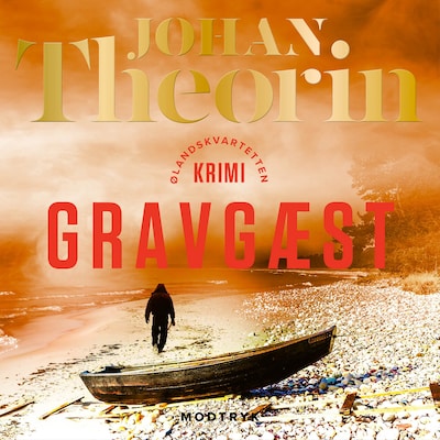 Gravgæst – omslag til lydbogen af Johan Theorin