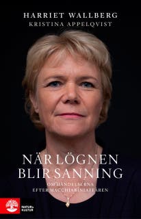 När lögnen blir sanning – omslag till ljudboken av Harriet Wallberg,Kristina Appelqvist