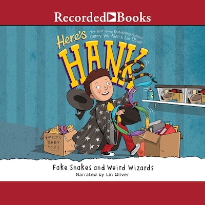 Fake Snakes and Weird Wizards – omslag til lydbogen af Henry Winkler, Lin Oliver