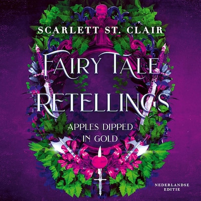 Apples dipped in gold – omslag van het luisterboek van Scarlett St. Clair