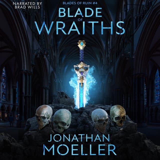Blade of Wraiths – omslag til lydbogen af Jonathan Moeller
