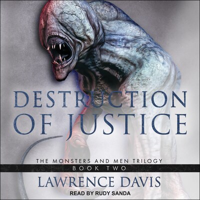 Destruction of Justice – omslag til lydbogen af Lawrence Davis