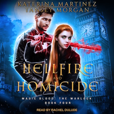 Hellfire and Homicide – omslag til lydbogen af Katerina Martinez, Tansey Morgan