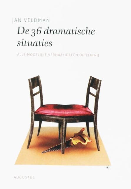 De 36 dramatische situaties: alle mogelijke verhaalideeen op een rij – omslag van het luisterboek van Jan Veldman