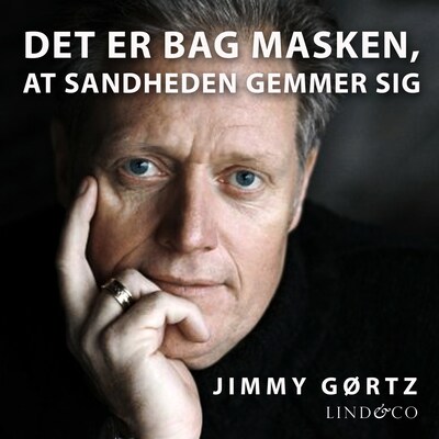 Det er bag masken, at sandheden gemmer sig – omslag til lydbogen af Jimmy Gørtz