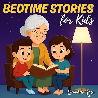 Bedtime Stories for Kids: Grandma Rose Official Collection – omslag til lydbogen af Grandma Rose