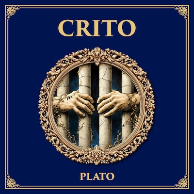 Crito – omslag til lydbogen af Plato, Tim Zengerink