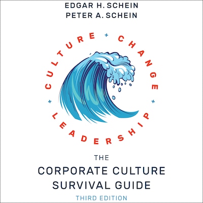The Corporate Culture Survival Guide – omslag til lydbogen af Edgar H. Schein, Peter A. Schein