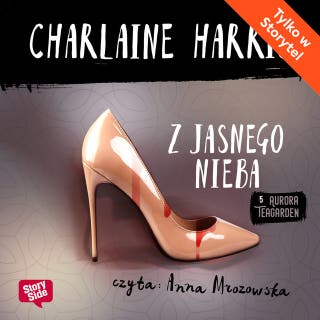 Z jasnego nieba – okładka audiobooka, autor Charlaine Harris