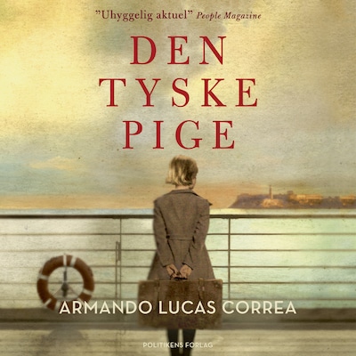 Den tyske pige – omslag til lydbogen af Armando Lucas Correa
