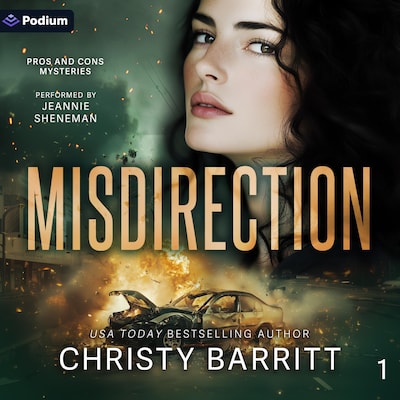 Misdirection – omslag til lydbogen af Christy Barritt