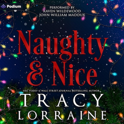Naughty & Nice – omslag til lydbogen af Tracy Lorraine