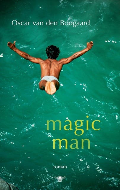 Magic man – omslag van het luisterboek van Oscar van den Boogaard