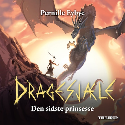 Dragesjæle #2: Den sidste prinsesse – omslag til lydbogen af Pernille Eybye