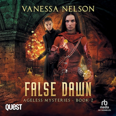 False Dawn – omslag til lydbogen af Vanessa Nelson