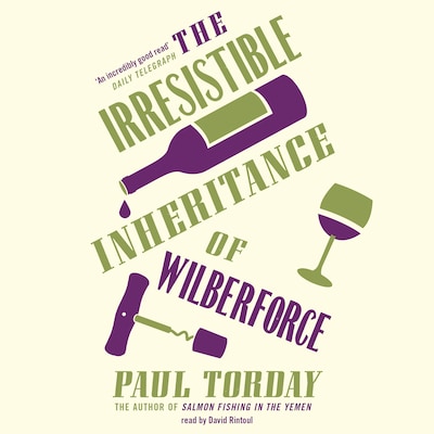The Irresistible Inheritance Of Wilberforce – omslag til lydbogen af Paul Torday