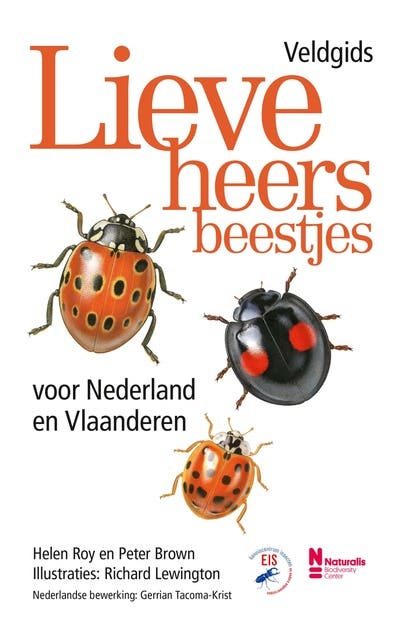 Veldgids lieveheersbeestjes voor Nederland en Vlaanderen – omslag van het luisterboek van Helen Roy,Peter Brown